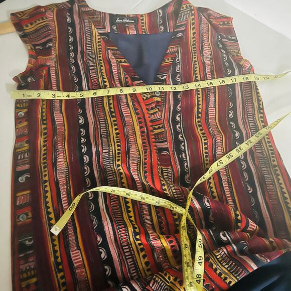 Sam Edelman Abstract Print Shift Dress Size M Medium - Picture 5 of 8